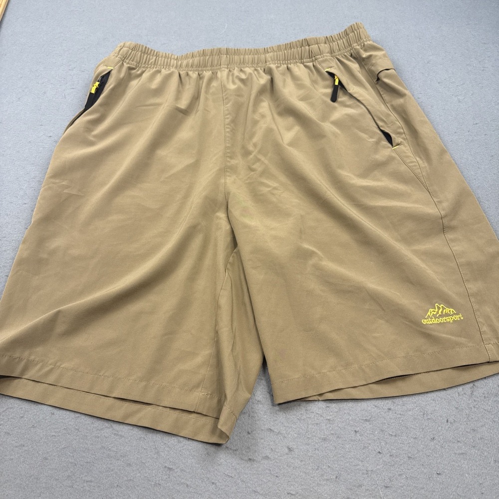 OUTDOORSPORTS Mens 36 Shorts Woven Lightweight Pockets  -DRAWSTRING